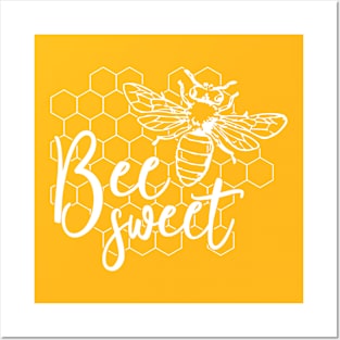 Honeycomb Bee Sweet - Save the Bees Posters and Art